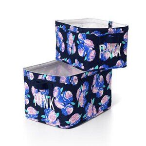 Nice clean set of 2 Victoria's Secret Pink Dorm Bins.